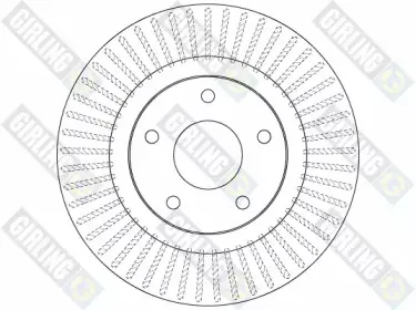 6065331 GIRLING Тормозной диск