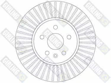 6066291 GIRLING Тормозной диск