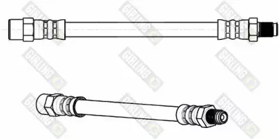 9002128 GIRLING Тормозной шланг