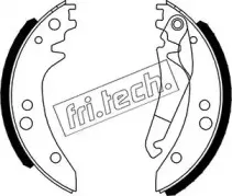 1052.125 fri.tech. Комплект тормозных колодок