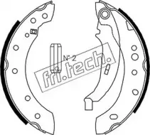 1079.195 fri.tech. Комплект тормозных колодок