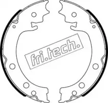 1111.253 fri.tech. Комплект тормозных колодок, стояночная тормозная система