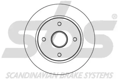 1815204836 sbs Тормозной диск