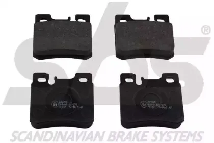 1501223315 sbs Комплект тормозных колодок, дисковый тормоз
