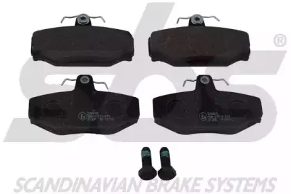 1501224809 sbs Комплект тормозных колодок, дисковый тормоз