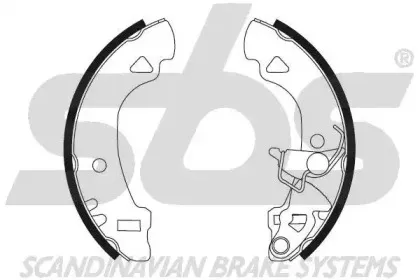18502723548 sbs Комплект тормозных колодок