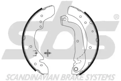 18492799577 sbs Комплект тормозных колодок