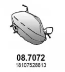 08.7072 ASSO Глушитель выхлопных газов конечный