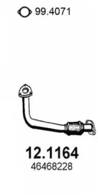 12.1164 ASSO Труба выхлопного газа