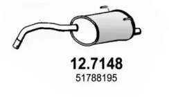 12.7148 ASSO Глушитель выхлопных газов конечный