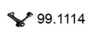 99.1114 ASSO Кронштейн, система выпуска ОГ
