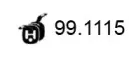 99.1115 ASSO Кронштейн, система выпуска ОГ