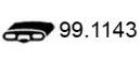 99.1143 ASSO Кронштейн, система выпуска ОГ