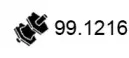 99.1216 ASSO Кронштейн, система выпуска ОГ