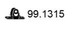 99.1315 ASSO Кронштейн, система выпуска ОГ