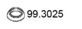 99.3025 ASSO Уплотнительное кольцо, труба выхлопного газа