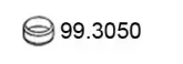 99.3050 ASSO Уплотнительное кольцо, труба выхлопного газа