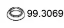 99.3069 ASSO Уплотнительное кольцо, труба выхлопного газа