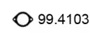 99.4103 ASSO Прокладка, труба выхлопного газа