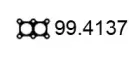 99.4137 ASSO Прокладка, труба выхлопного газа