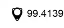 99.4139 ASSO Прокладка, труба выхлопного газа