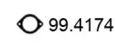 99.4174 ASSO Прокладка, труба выхлопного газа