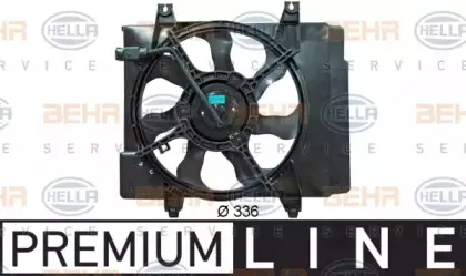 8EW 351 041-331 HELLA Вентилятор, охлаждение двигателя