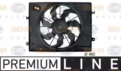 8EW 351 043-061 HELLA Вентилятор, охлаждение двигателя