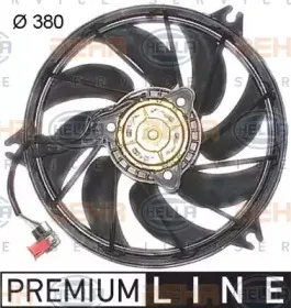 8EW 351 044-111 HELLA Вентилятор, охлаждение двигателя