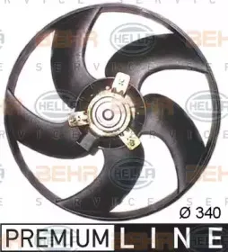 8EW 351 044-221 HELLA Вентилятор, охлаждение двигателя