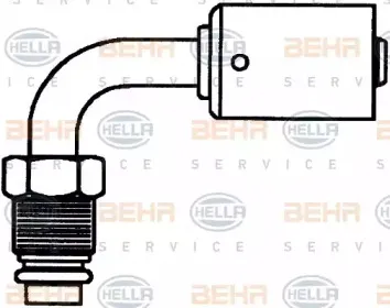 8FF 351 064-011 HELLA Монтажный комплект, кондиционер