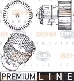 8EW 351 104-441 HELLA Вентилятор салона