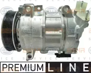 8FK 351 123-081 HELLA Компрессор, кондиционер