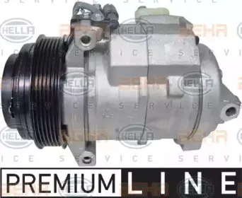 8FK 351 125-181 HELLA Компрессор, кондиционер