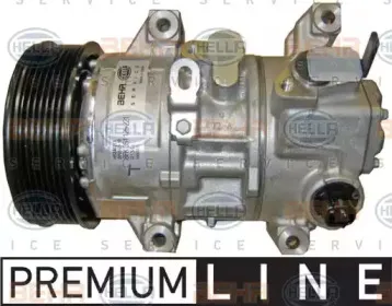 8FK 351 125-221 HELLA Компрессор, кондиционер