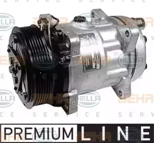 8FK 351 126-021 HELLA Компрессор, кондиционер