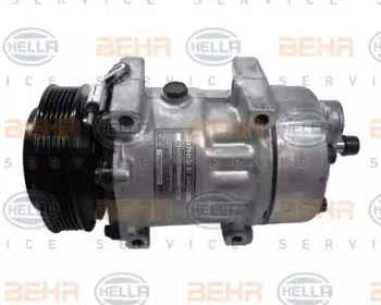 8FK 351 126-091 HELLA Компрессор, кондиционер