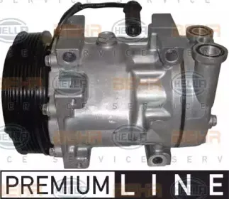 8FK 351 127-231 HELLA Компрессор, кондиционер