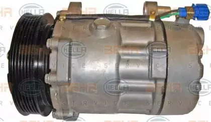 8FK 351 127-681 HELLA Компрессор, кондиционер