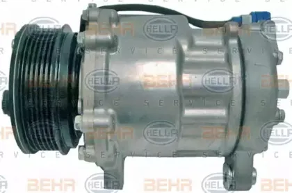 8FK 351 127-891 HELLA Компрессор, кондиционер