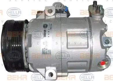 8FK 351 134-591 HELLA Компрессор, кондиционер