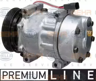 8FK 351 135-161 HELLA Компрессор, кондиционер