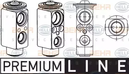 8UW 351 234-431 HELLA Расширительный клапан, кондиционер