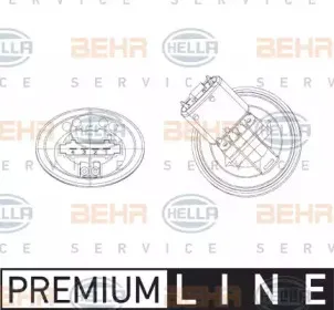 5HL 351 321-301 HELLA Регулятор, вентилятор салона