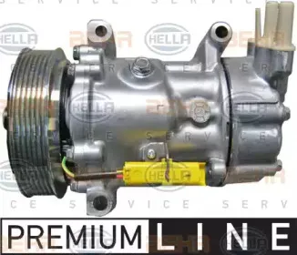 8FK 351 322-401 HELLA Компрессор, кондиционер