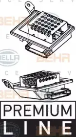 9ML 351 332-201 HELLA Сопротивление, вентилятор салона