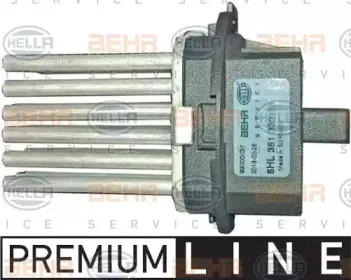 5HL 351 332-381 HELLA Регулятор, вентилятор салона