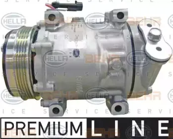 8FK 351 334-251 HELLA Компрессор, кондиционер