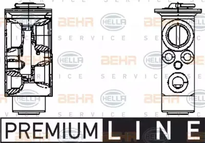 8UW 351 336-151 HELLA Расширительный клапан, кондиционер