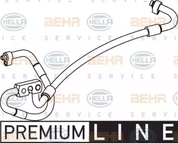 9GS 351 337-061 HELLA Трубопровод высокого давления, кондиционер